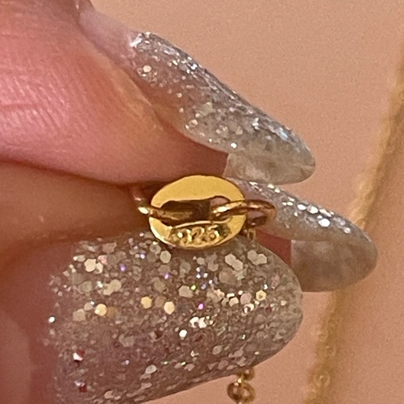 Chanel Gold and Brown Heart Necklace - Picture 6 of 8